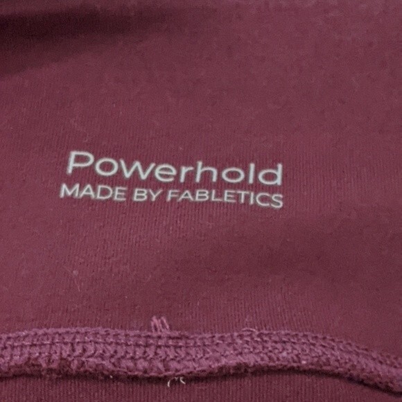Fabletics Power hold color blocked phone pockets yoga leggings size see photos - Picture 8 of 9